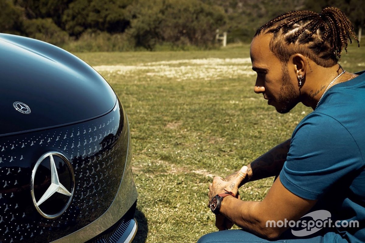 Lewis Hamilton, Mercedes-Benz Vision EQS