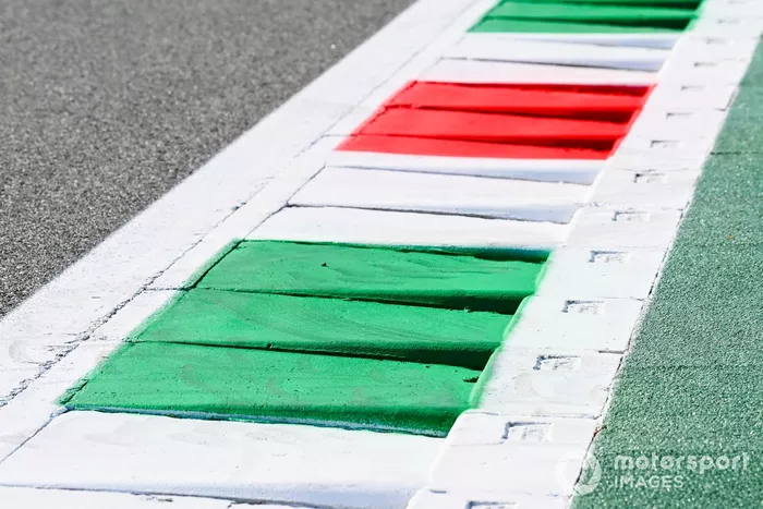 Piano del circuito de Monza