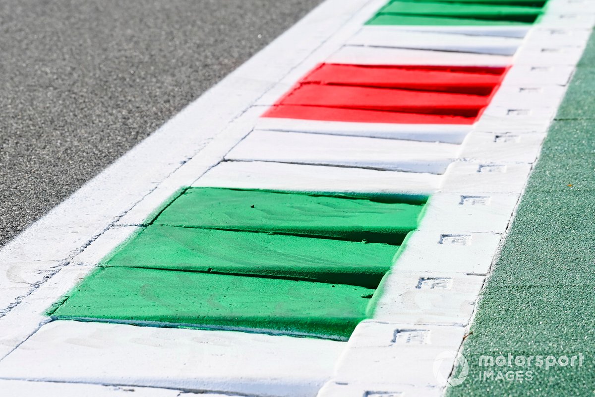 Piano del circuito de Monza