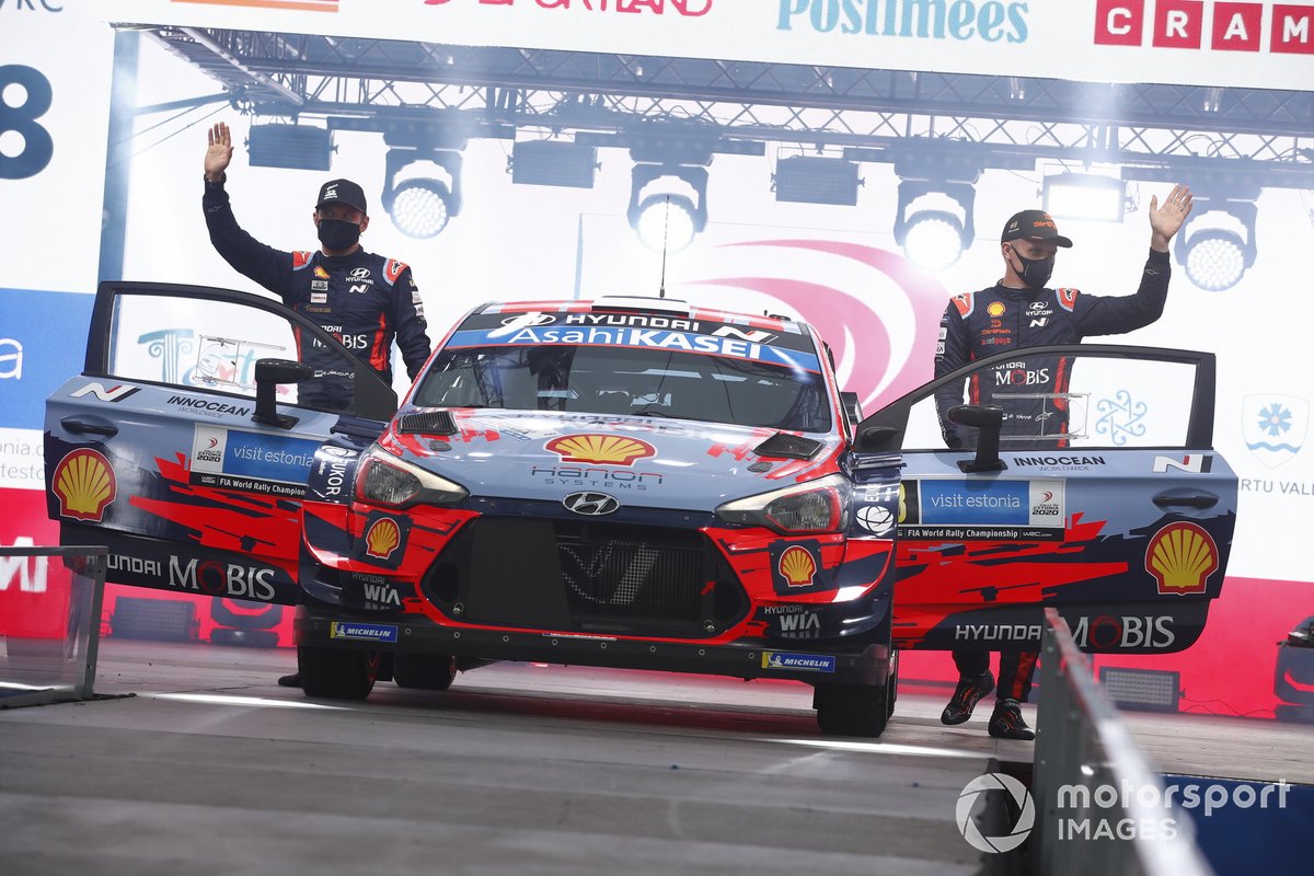 Ott Tänak, Martin Järveoja, Hyundai Motorsport Hyundai i20 Coupe WRC