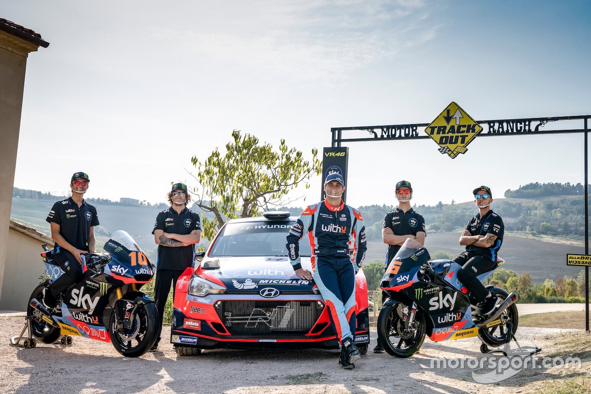 Luca Marini, Marco Bezzecchi, Sky Racing Team VR46, Umberto Scandola, Hyundai Motorsport, Celestino Vietti ed Andrea Migno, Sky Racing Team VR46