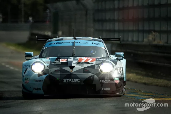 #77 Proton Competition Porsche 911 RSR: Christian Ried, Riccardo Pera, Matt Campbell