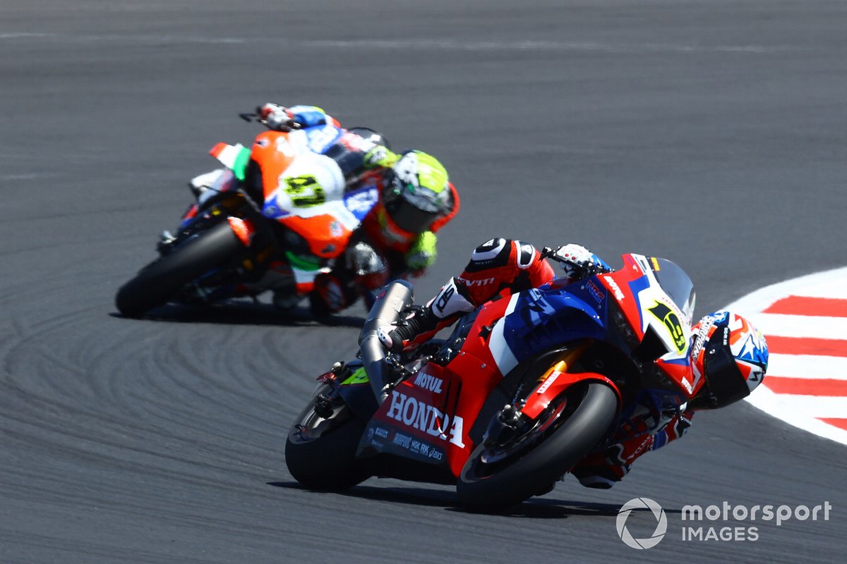 Alvaro Bautista, Team HRC, Axel Bassani, Motocorsa Racing