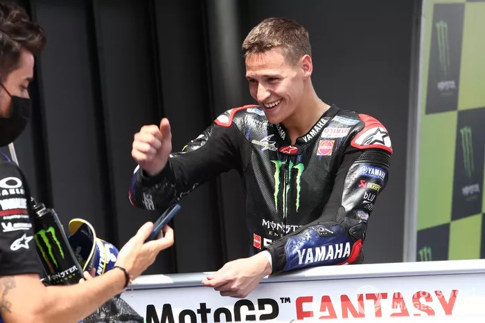 Ganador de la pole Fabio Quartararo, Yamaha Factory Racing