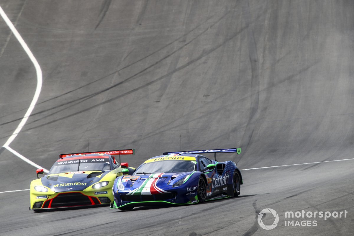 #47 Cetilar Racing Ferrari 488 GTE EVO: Roberto Lacorte, Giorgio Sernagiotto, Antonio Fuoco
