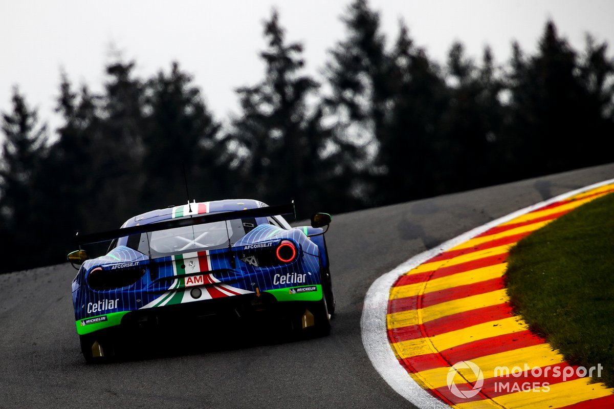 #47 Cetilar Racing Ferrari 488 GTE EVO: Roberto Lacorte, Giorgio Sernagiotto, Antonio Fuoco