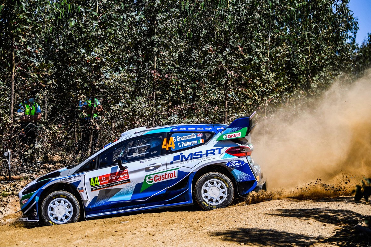 Gus Greensmith, Chris Patterson, M-Sport Ford WRT Ford Fiesta WRC