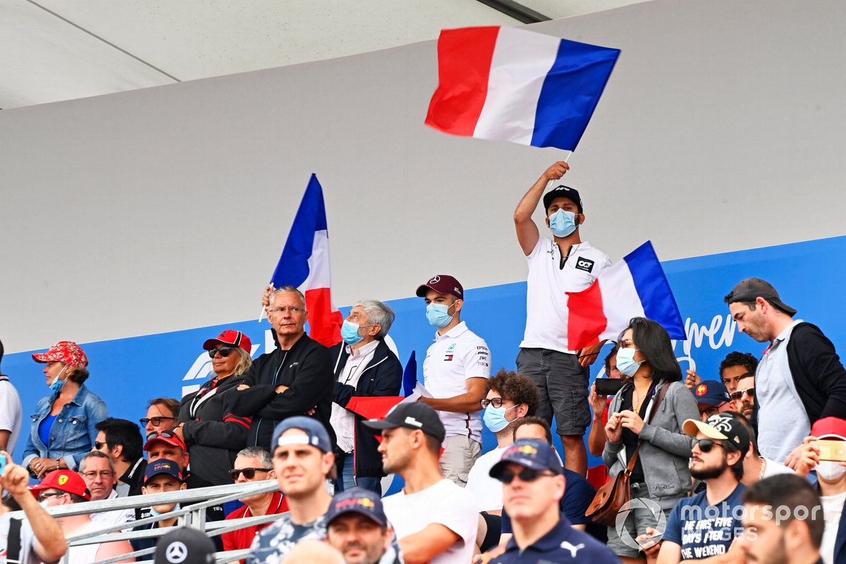 Fans di tribune Sirkuit Paul Ricard