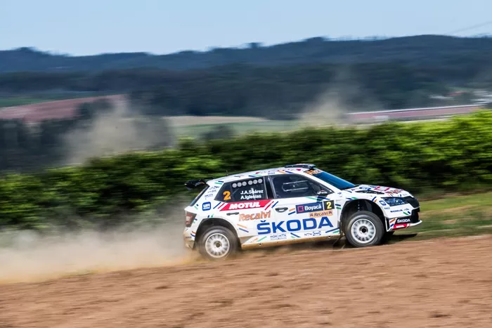 José Antonio Suárez - Alberto Iglesias - Skoda Fabia R5