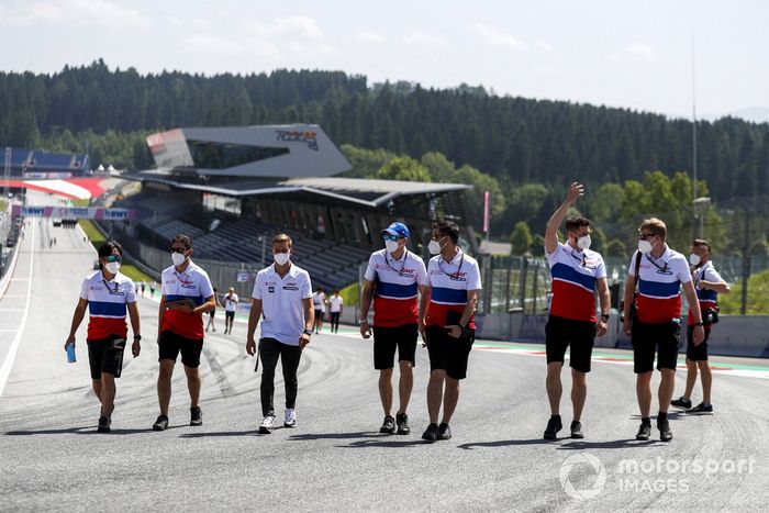 Mick Schumacher, Haas F1, recorre el circuito de Austria
