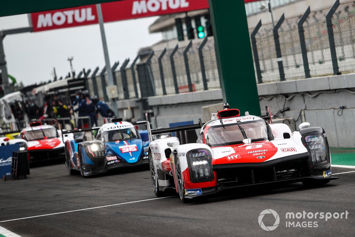#8 Toyota Gazoo Racing Toyota GR010 - Hybrid: Sebastien Buemi, Kazuki Nakajima, Brendon Hartley