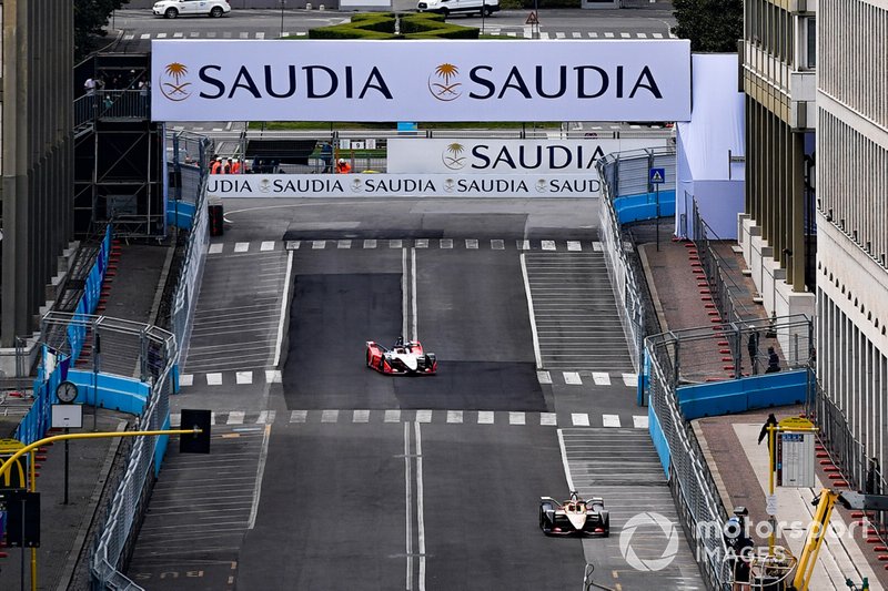 Jean-Eric Vergne, DS TECHEETAH, DS E-Tense FE19 Jérôme d'Ambrosio, Mahindra Racing, M5 Electro