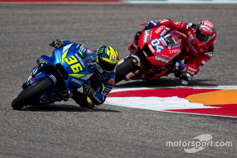 Joan Mir, Team Suzuki MotoGP, Andrea Dovizioso, Ducati Team