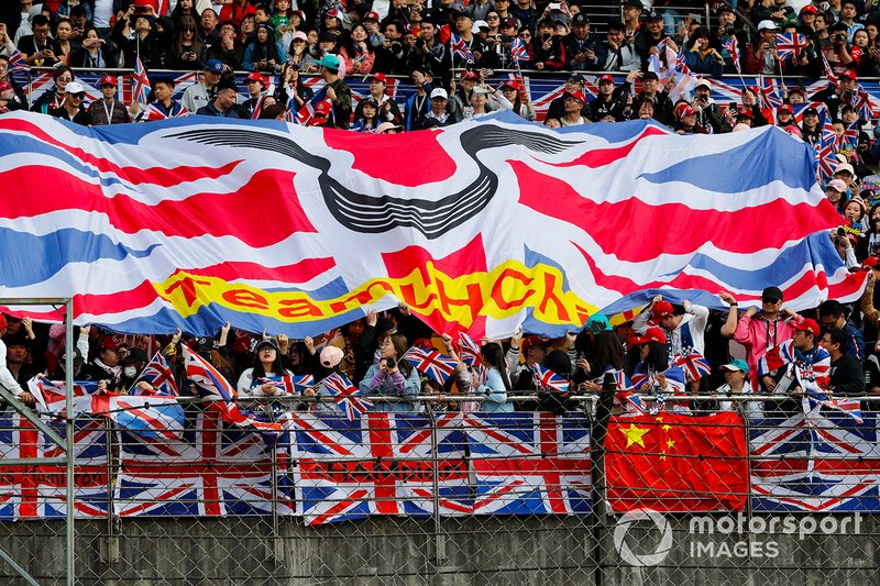 Fans Lewis Hamilton, Mercedes AMG F1