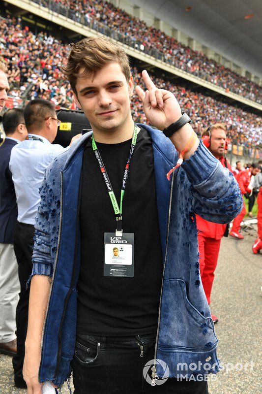 El DJ y productor Martin Garrix, en la parrilla