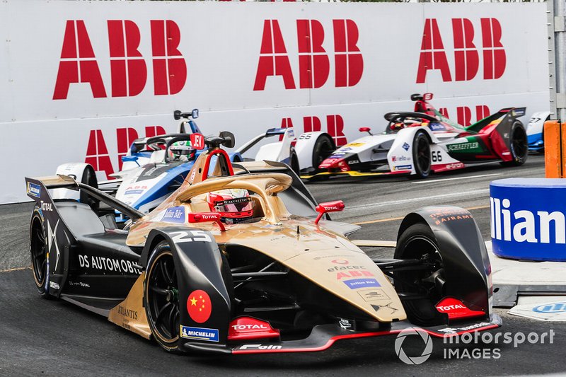 Jean-Eric Vergne, DS TECHEETAH, DS E-Tense FE19, Antonio Felix da Costa, BMW I Andretti Motorsports, BMW iFE.18, Daniel Abt, Audi Sport ABT Schaeffler, Audi e-tron FE05