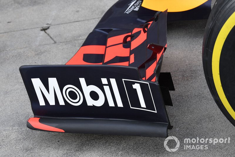 Front wing endplate of the Red Bull Racing RB15