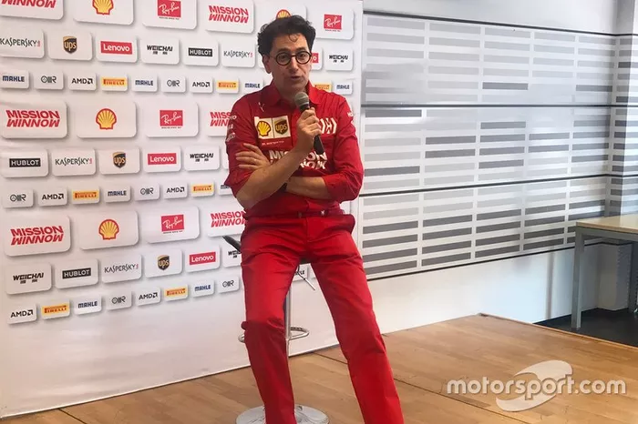 Mattia Binotto, Ferrari Team Principal 
