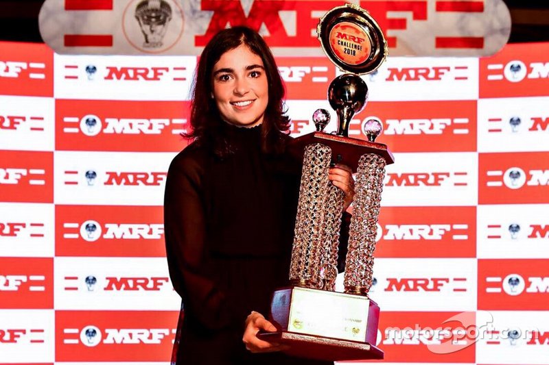 MRF Challenge 2019 Champion Jamie Chadwick
