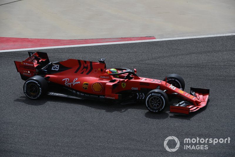 Mick Schumacher, Ferrari SF90