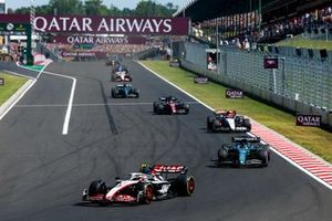Nico Hulkenberg, Haas VF-23, Lance Stroll, Aston Martin AMR23, Yuki Tsunoda, AlphaTauri AT04, Valtteri Bottas, Alfa Romeo C43.