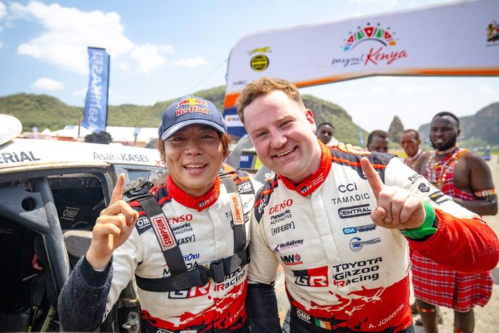 Takamoto Katsuta, Aaron Johnston, Toyota Gazoo Racing WRT Toyota GR Yaris Rally1
