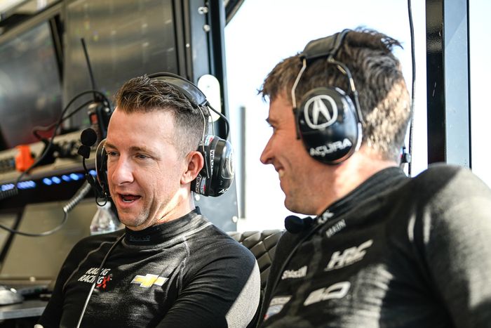 #60 Acura Meyer Shank Racing w/Curb Agajanian Acura ARX-06: Tom Blomqvist, Colin Braun, Scott Dixon