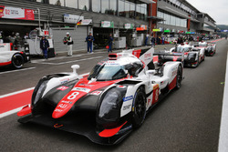 #8 Toyota Gazoo Racing Toyota TS050 Hybrid: Anthony Davidson, Sébastien Buemi, Kazuki Nakajima