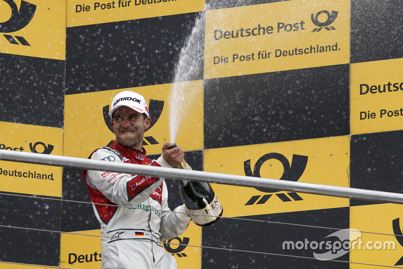 Podium: Mike Rockenfeller, Audi Sport Team Phoenix, Audi RS 5 DTM