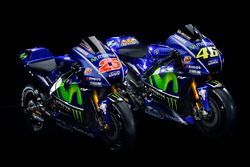 Bike of Valentino Rossi, Yamaha Factory Racing, Maverick Viñales, Yamaha Factory Racing