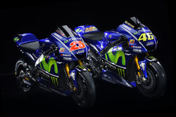 Die neuen Bikes von Maverick Viñales, Yamaha Factory Racing, und Valentino Rossi, Yamaha Factory Racing