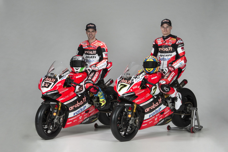 Marco Melandri y Chaz Davies, Ducati Team