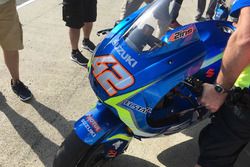 Bike von Alex Rins, Team Suzuki MotoGP