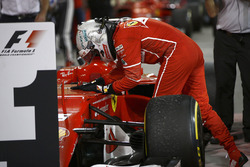 Race winner Sebastian Vettel, Ferrari