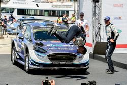 Ralli galibi Ott Tänak, Martin Järveoja, M-Sport, Ford Fiesta WRC