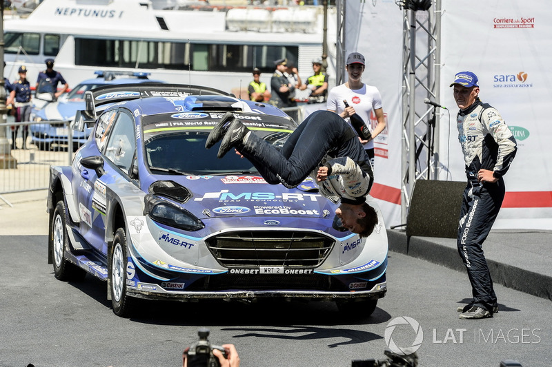 Rally winners Ott Tänak, Martin Järveoja, M-Sport, Ford Fiesta WRC