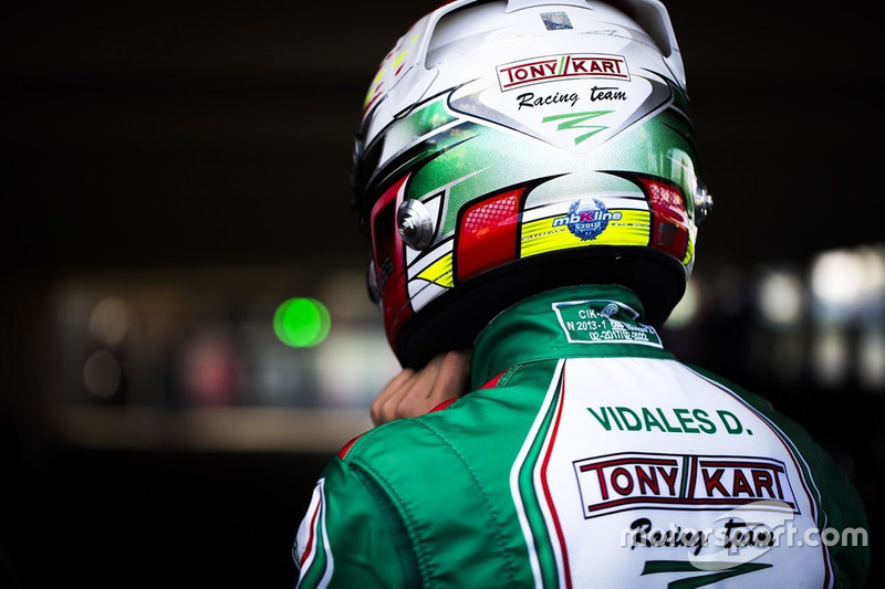 David Vidales, Tony Kart