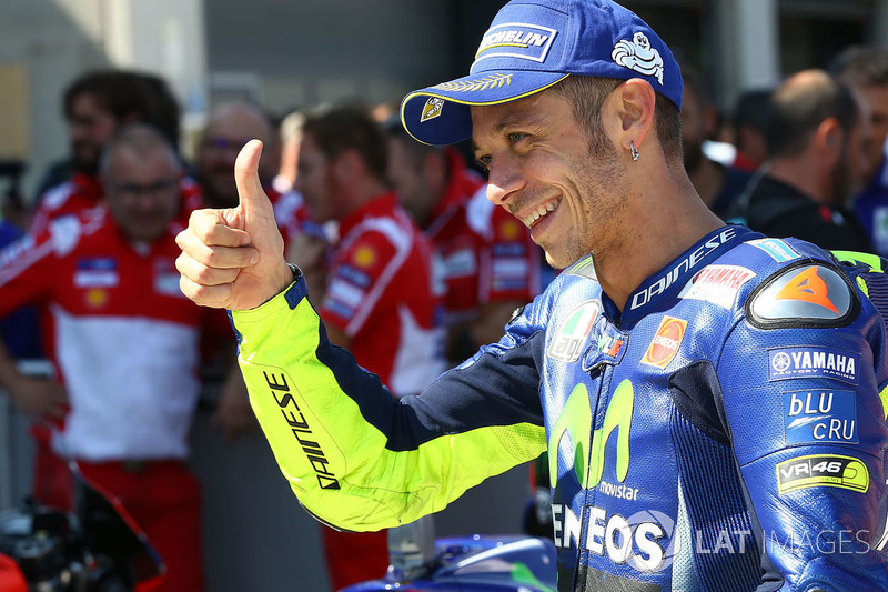 Derde plaats Valentino Rossi, Yamaha Factory Racing