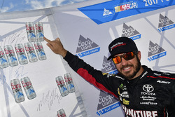 Il poleman Martin Truex Jr., Furniture Row Racing Toyota