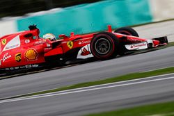 Funkenflug: Sebastian Vettel, Ferrari SF70H