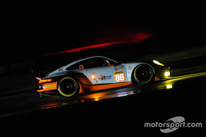 #86 Gulf Racing Porsche 911 RSR: Michael Wainwright, Ben Barker, Nick Foster