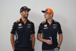 ダニエル・リカルドとマックス・フェルスタッペン
