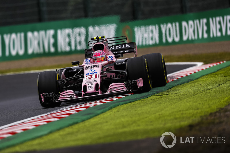 5: Esteban Ocon, Sahara Force India VJM10