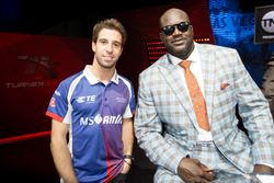 Antonio Felix da Costa, Amlin Andretti Formula E Team, con la leggenda del basket Shaquille O'Neal