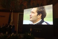 Proiezione durante la presentazione di