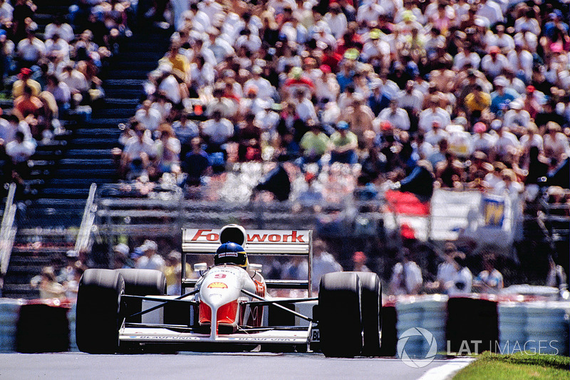 Michele Alboreto, Footwork FA12 Porsche