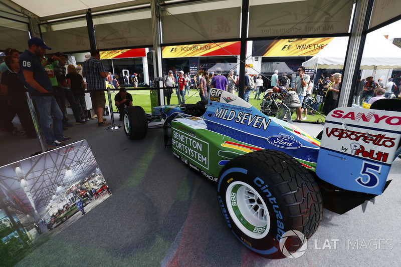 Un Benetton 1994 de Michael Schumacher