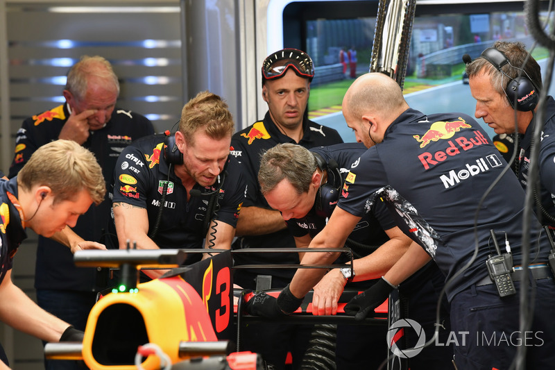 Meccanici Red Bull Racing