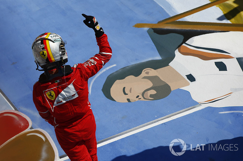 2017 Sebastian Vettel, Ferrari