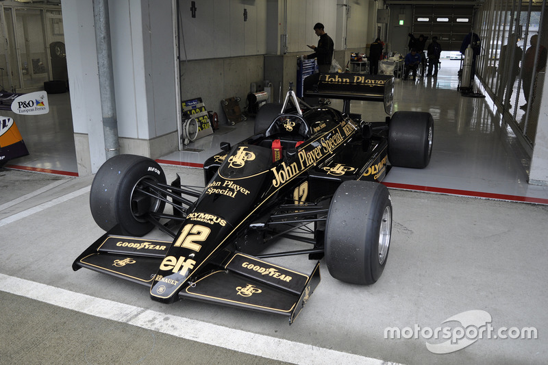 ロータス97T。この後、石浦宏明が乗る予定